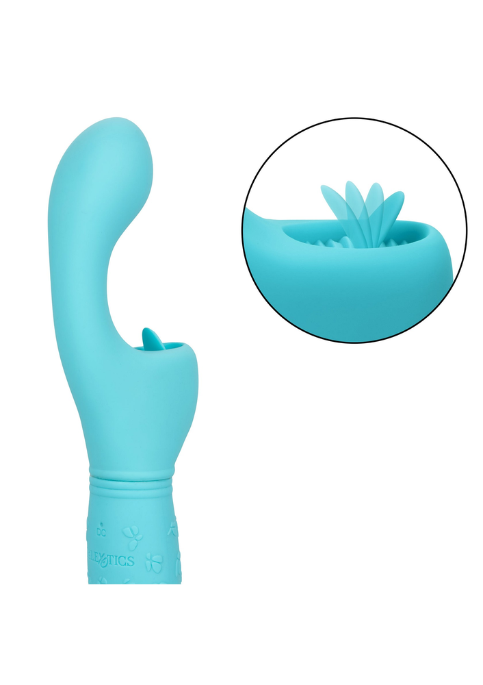 CalExotics Rechargeable Butterfly Kiss Flicker BLUE - 1