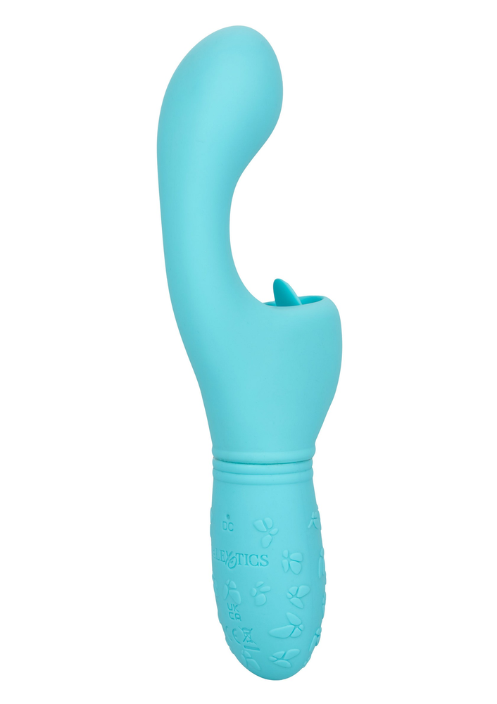 CalExotics Rechargeable Butterfly Kiss Flicker BLUE - 9