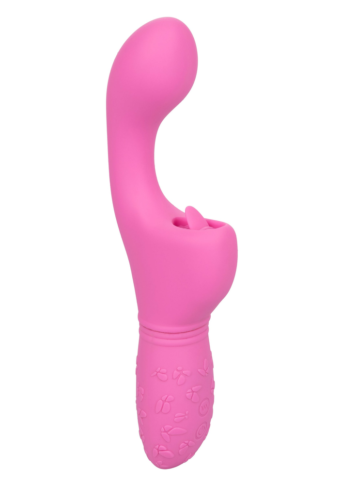 CalExotics Rechargeable Butterfly Kiss Flicker PINK - 4