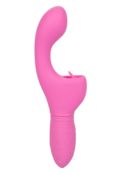 CalExotics Rechargeable Butterfly Kiss Flicker PINK - 10