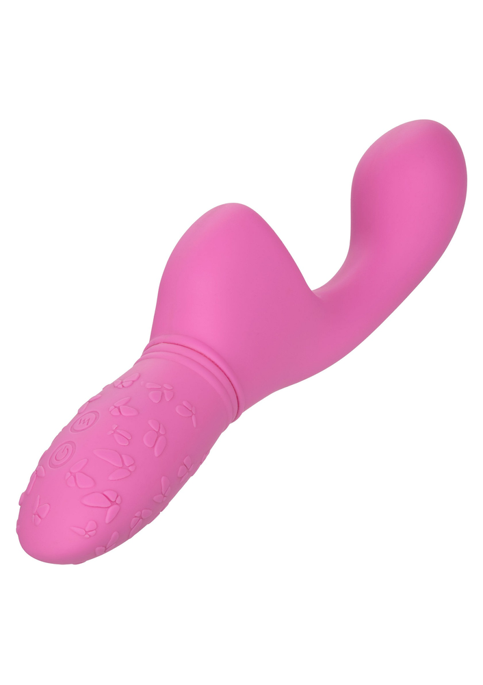 CalExotics Rechargeable Butterfly Kiss Flicker PINK - 9