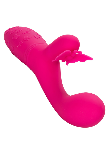 CalExotics Rechargeable Butterfly Kiss Flutter PINK - 9