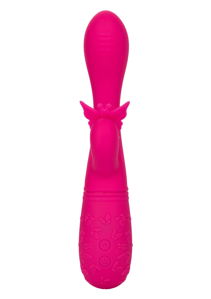 CalExotics Rechargeable Butterfly Kiss Flutter PINK - 5