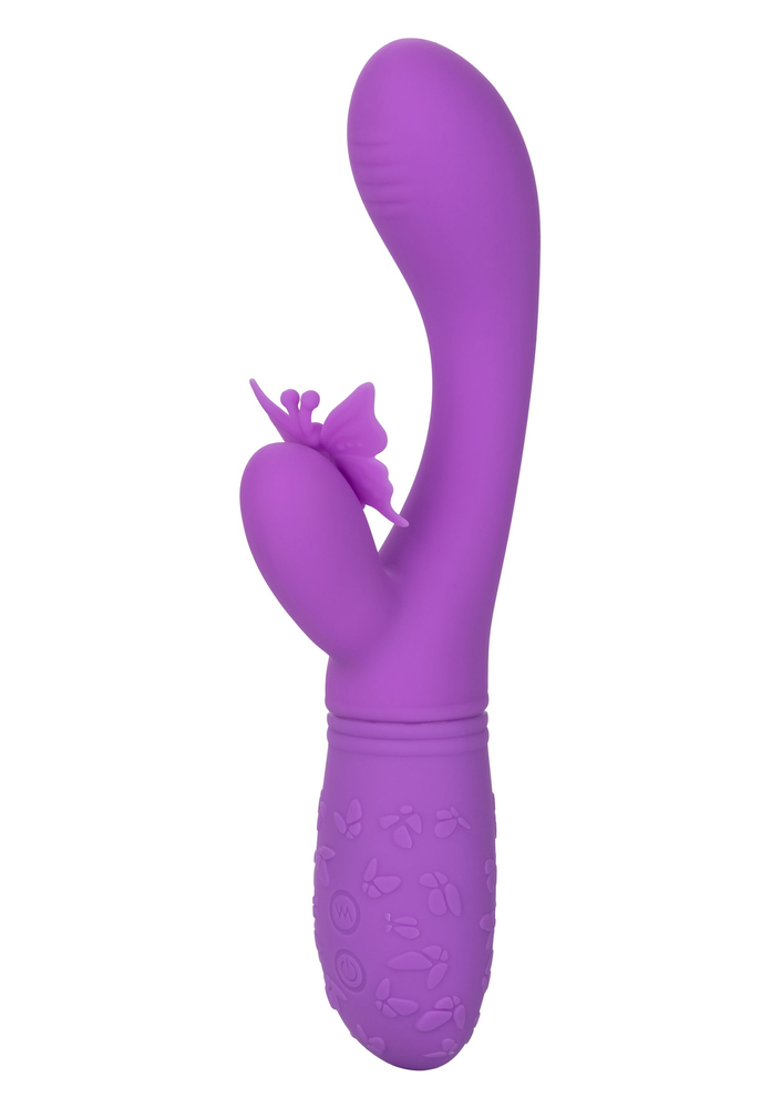 CalExotics Rechargeable Butterfly Kiss Flutter PURPLE - 5