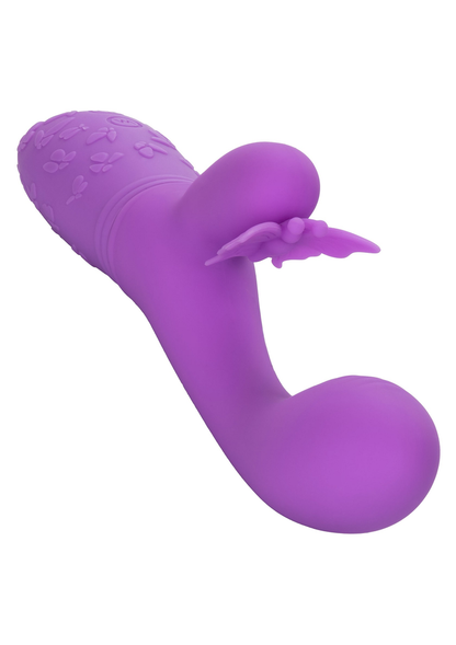 CalExotics Rechargeable Butterfly Kiss Flutter PURPLE - 0