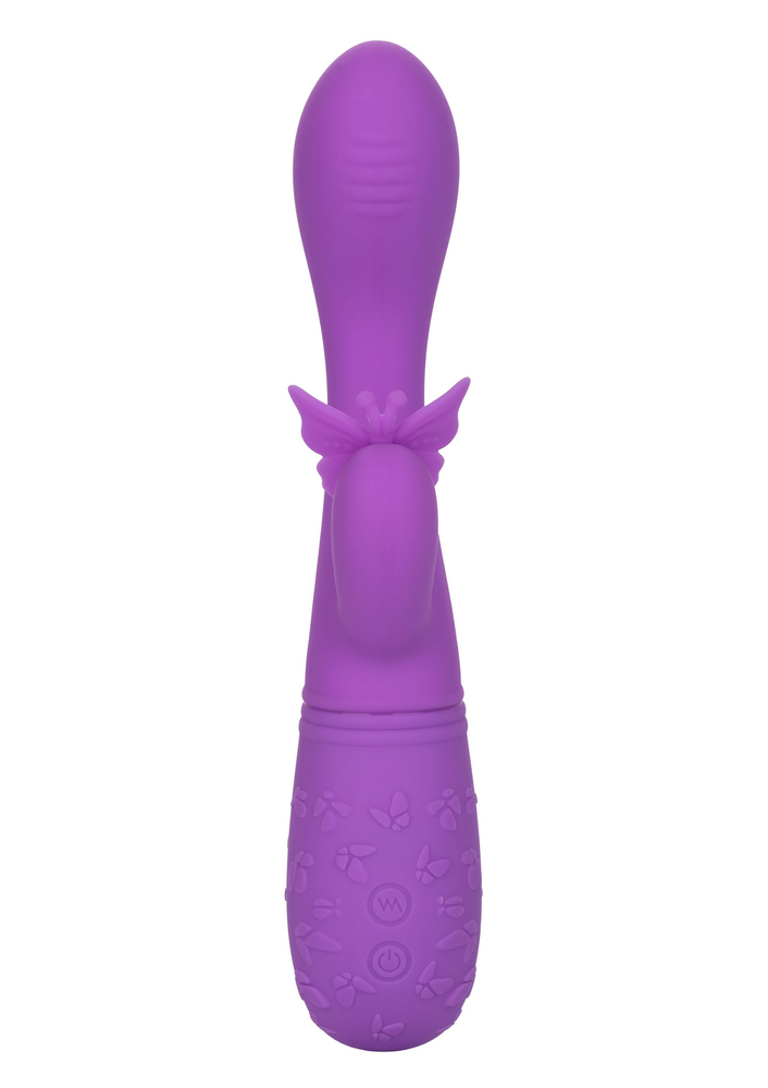 CalExotics Rechargeable Butterfly Kiss Flutter PURPLE - 2