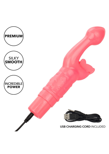 CalExotics Rechargeable Butterfly Kiss PINK - 0