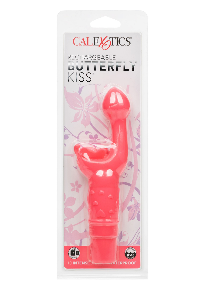 CalExotics Rechargeable Butterfly Kiss PINK - 9