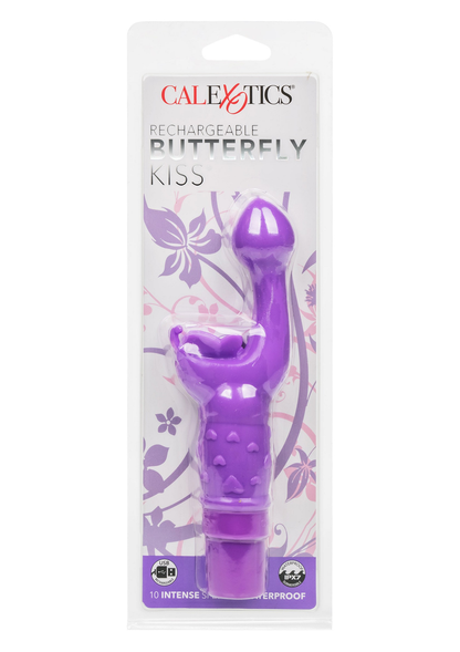 CalExotics Rechargeable Butterfly Kiss PURPLE - 12