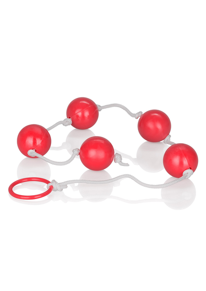 CalExotics Large Anal Beads RED - 3