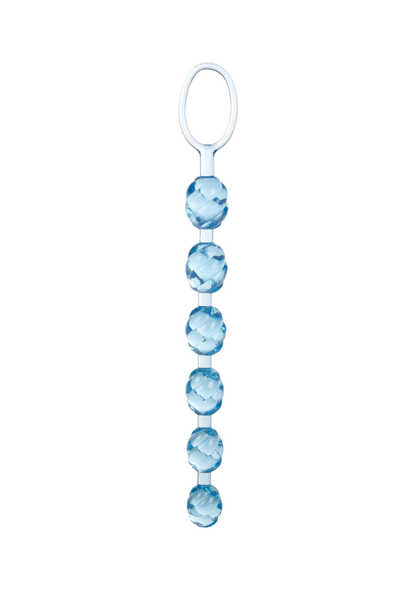 CalExotics Swirl Pleasure Beads BLUE - 0