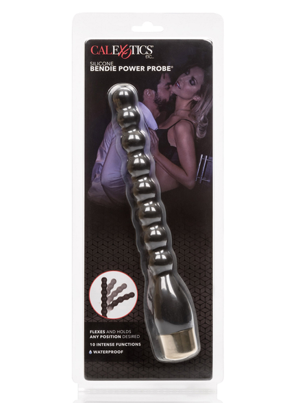 CalExotics Silicone Bendie Power Probe BLACK - 0