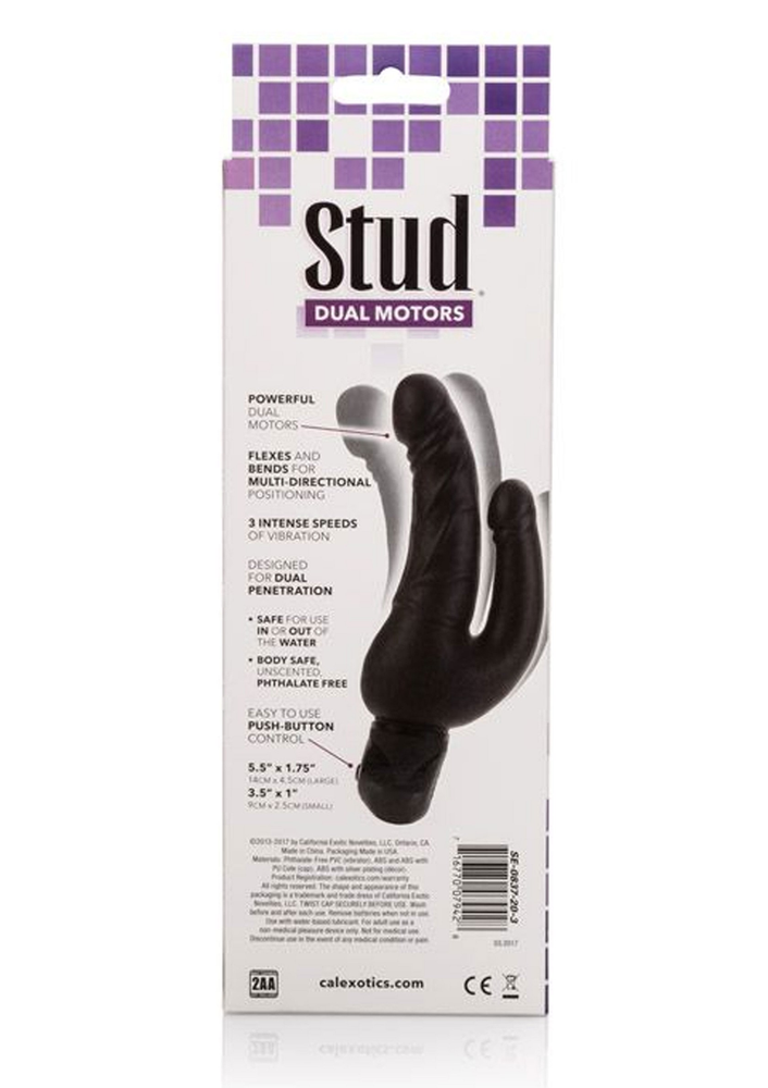 CalExotics Bendie Stud Over & Under BLACK - 1