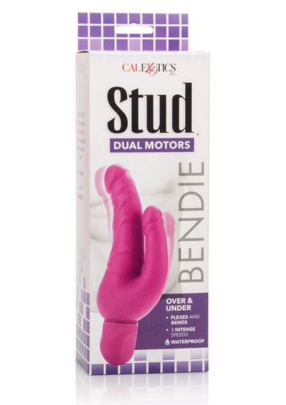 CalExotics Bendie Stud Over & Under PINK - 2