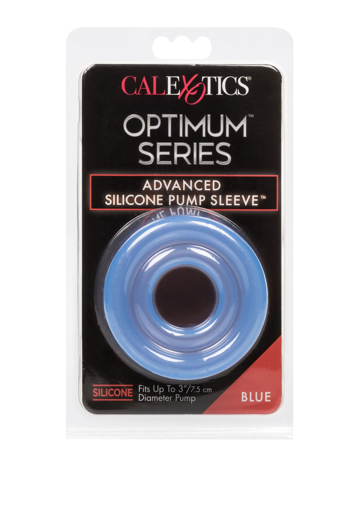 CalExotics Optimum Series Advanced Silicone Pump Sleeve BLUE - 3