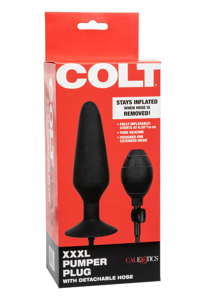 CalExotics COLT XXXL Pumper Plug with Detachable Hose BLACK - 5