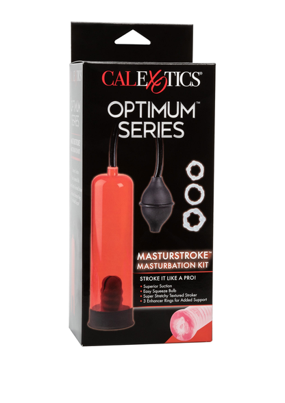 CalExotics Optimum Series Masturstroke Masturbation Kit RED - 4