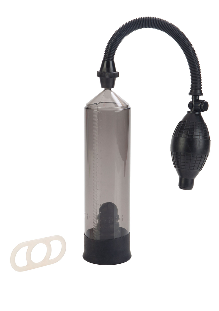 CalExotics Optimum Series Precision Pump With Erection Enhancer BLACK - 2