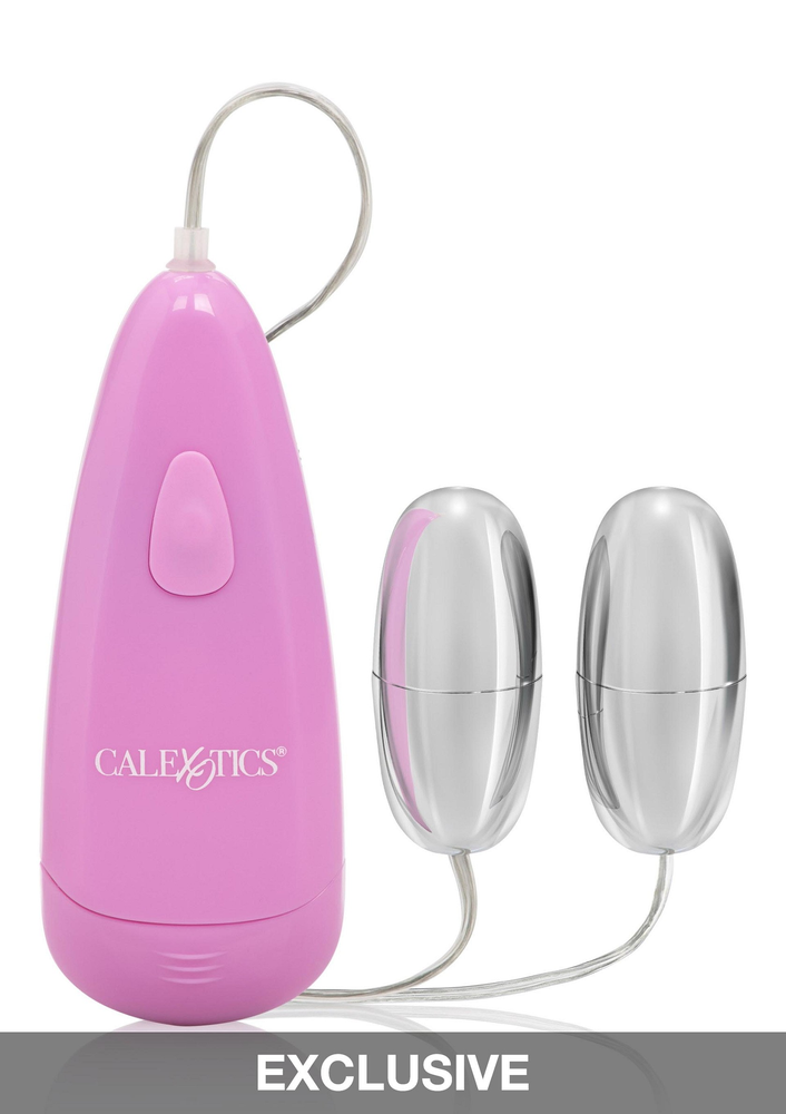 CalExotics Pocket Exotics Waterproof Double Silver Bullets SILVER - 0