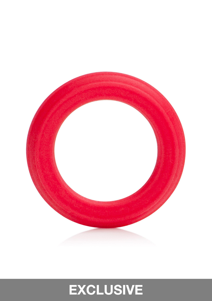 CalExotics Caesar Silicone Ring RED - 3