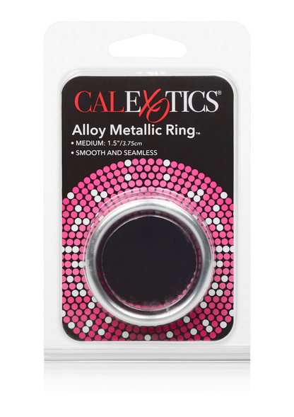 CalExotics Alloy Metallic Ring - Medium SILVER - 0