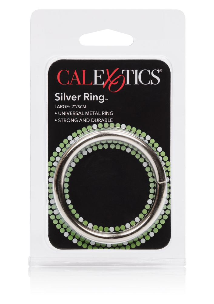 CalExotics Silver Ring - Large SILVER - 3