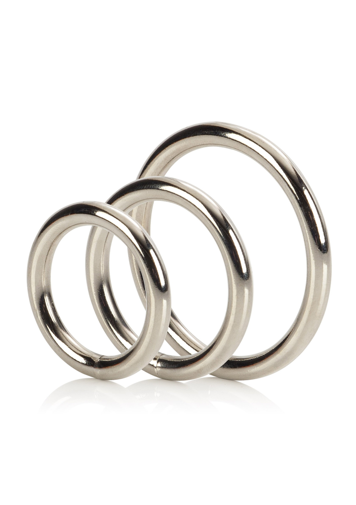 CalExotics Silver Ring - 3 Piece Set SILVER - 0