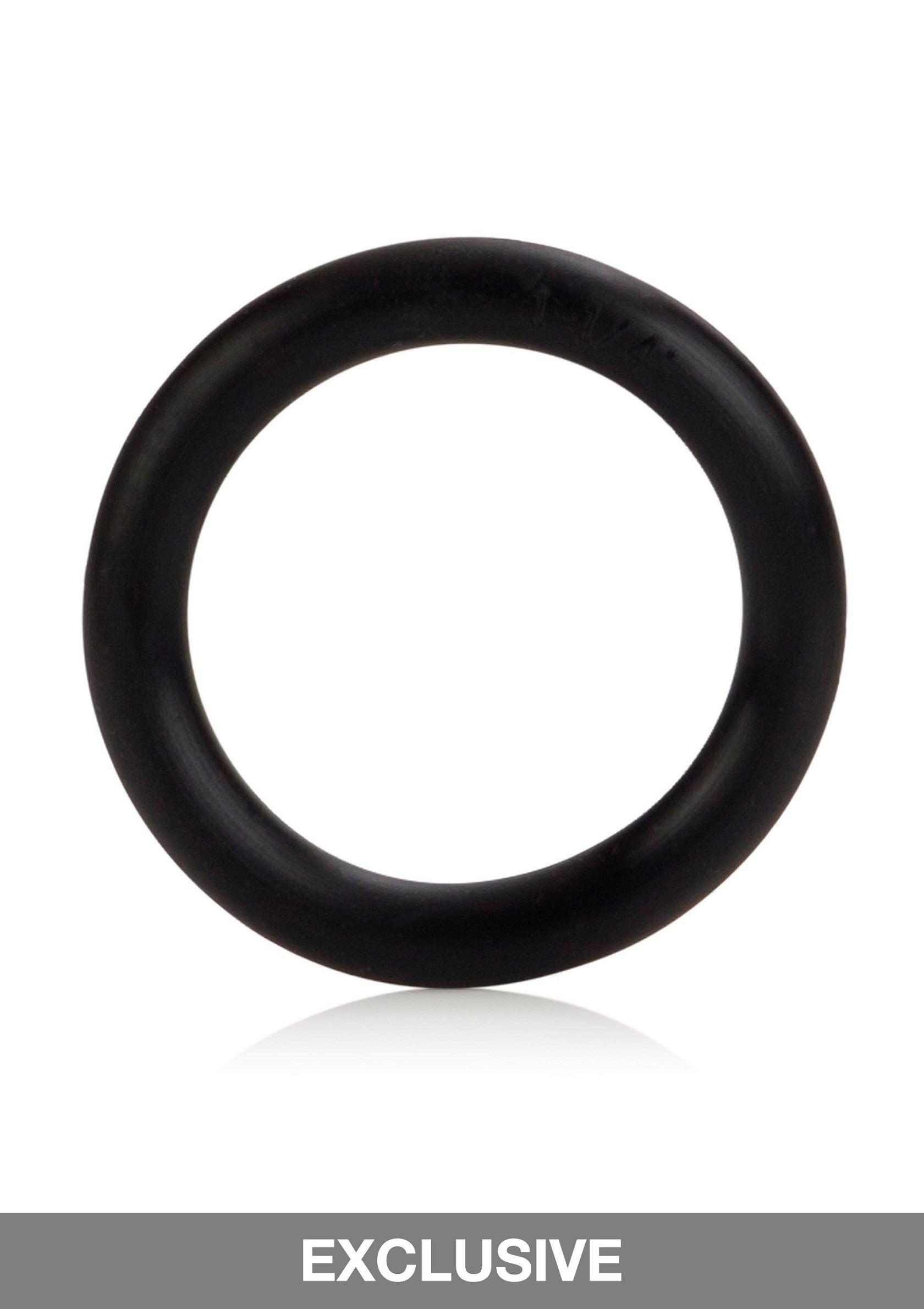 CalExotics Black Rubber Ring - Small WHITE - 3