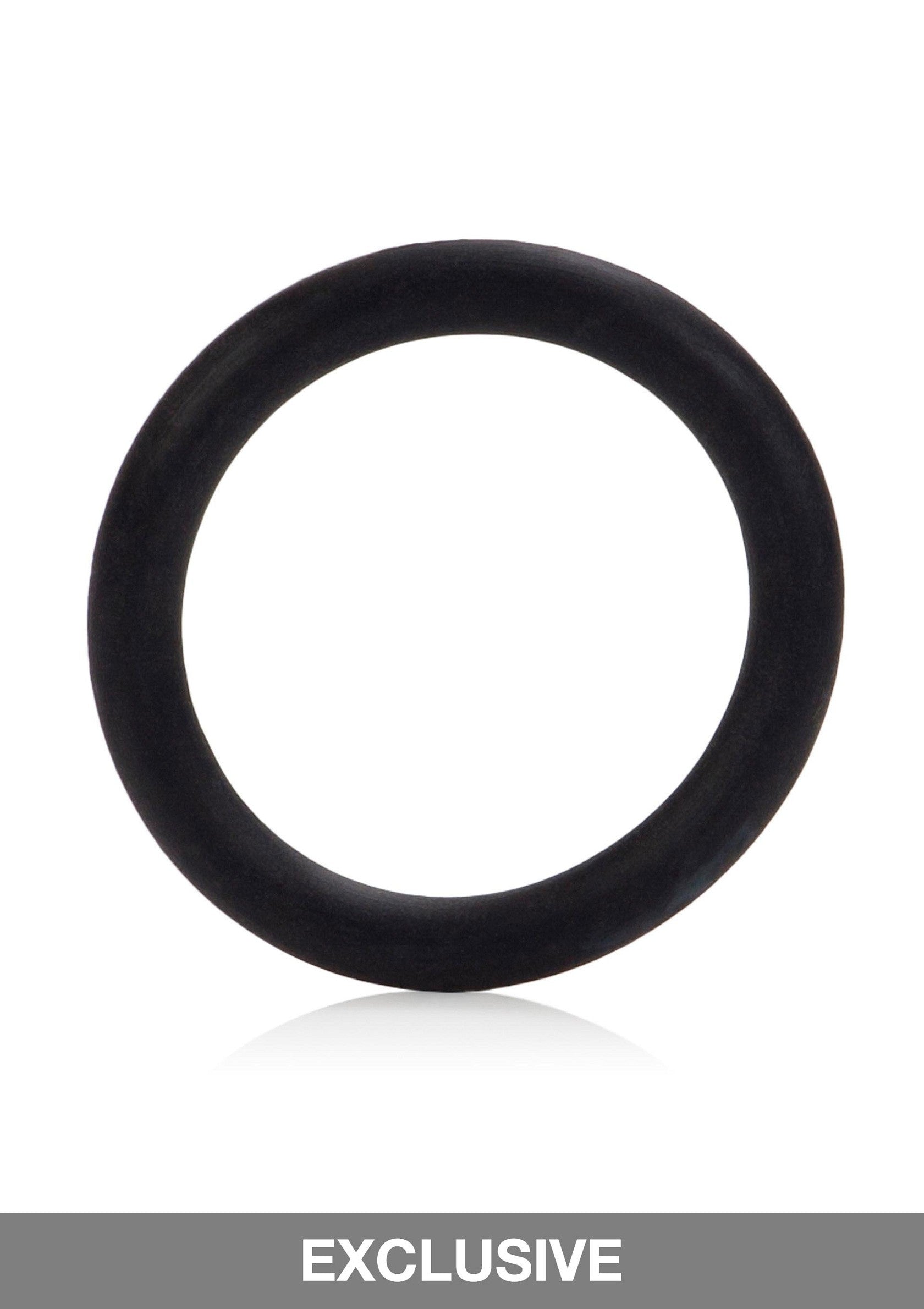 CalExotics Black Rubber Ring - Medium WHITE - 2