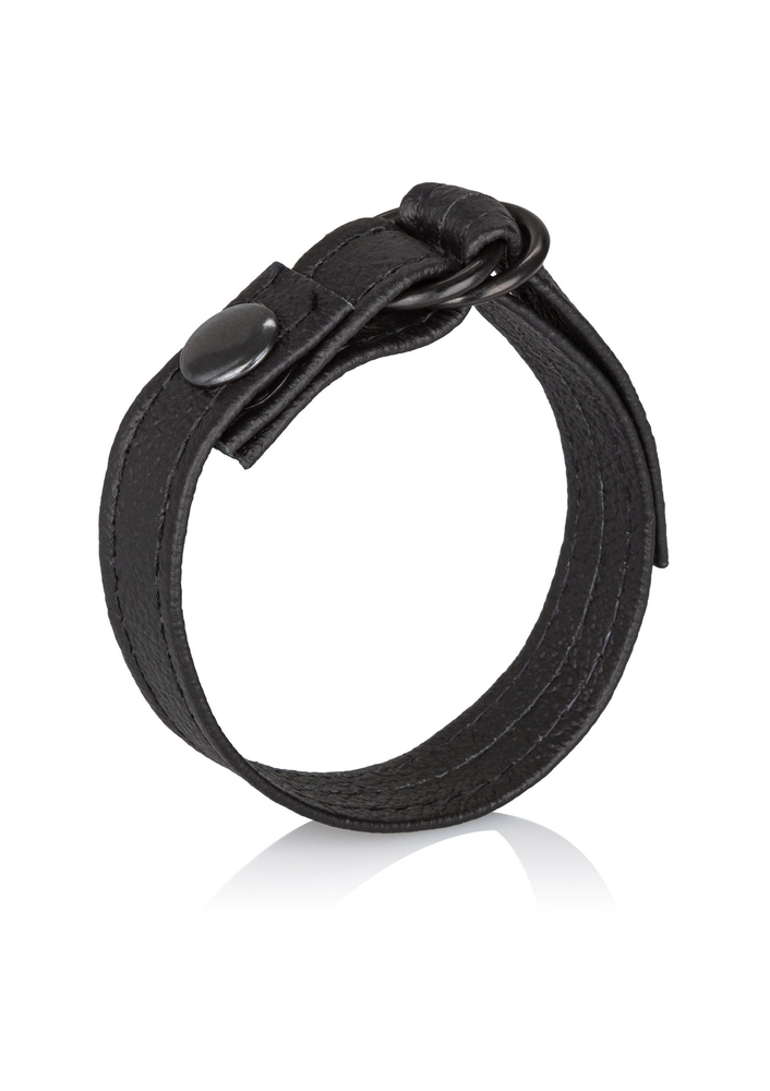 CalExotics Leather Cinch BLACK - 0