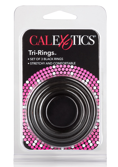 CalExotics Tri-Rings BLACK - 1