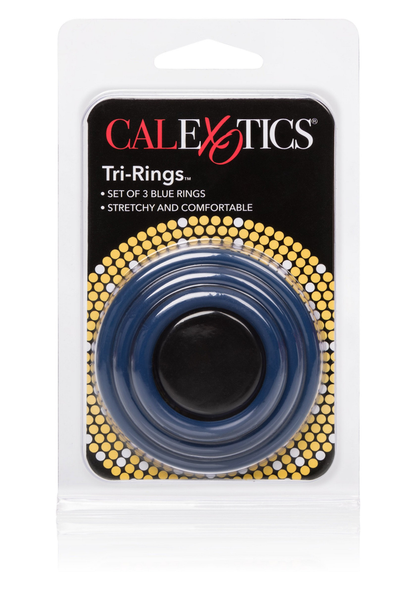 CalExotics Tri-Rings BLUE - 3