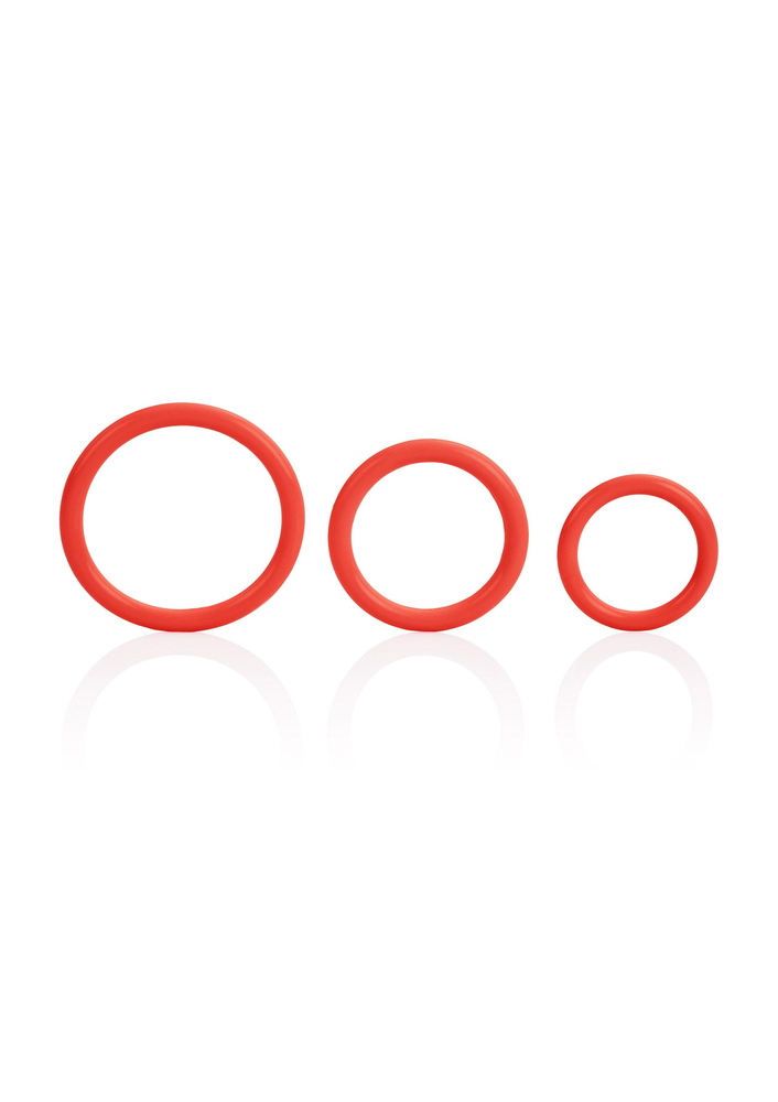 CalExotics Tri-Rings RED - 5