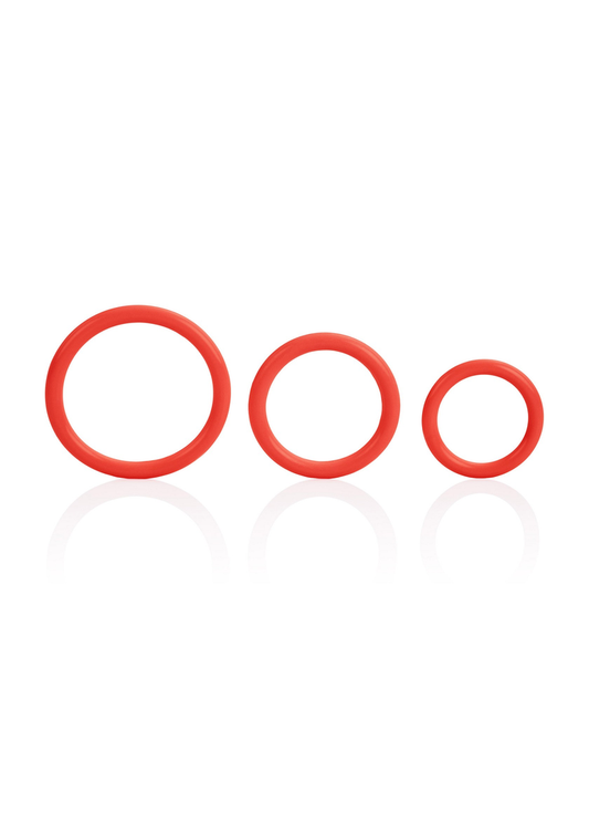 CalExotics Tri-Rings - Rood