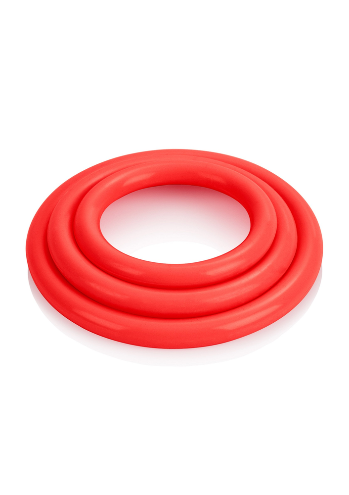 CalExotics Tri-Rings RED - 0