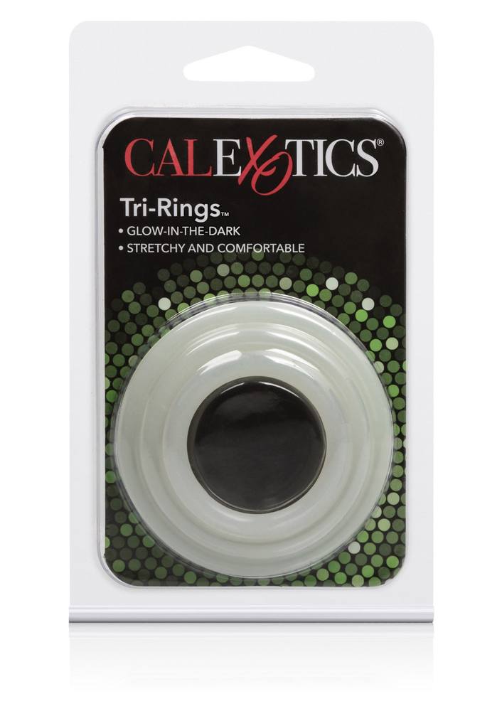 CalExotics Tri-Rings WHITE - 1