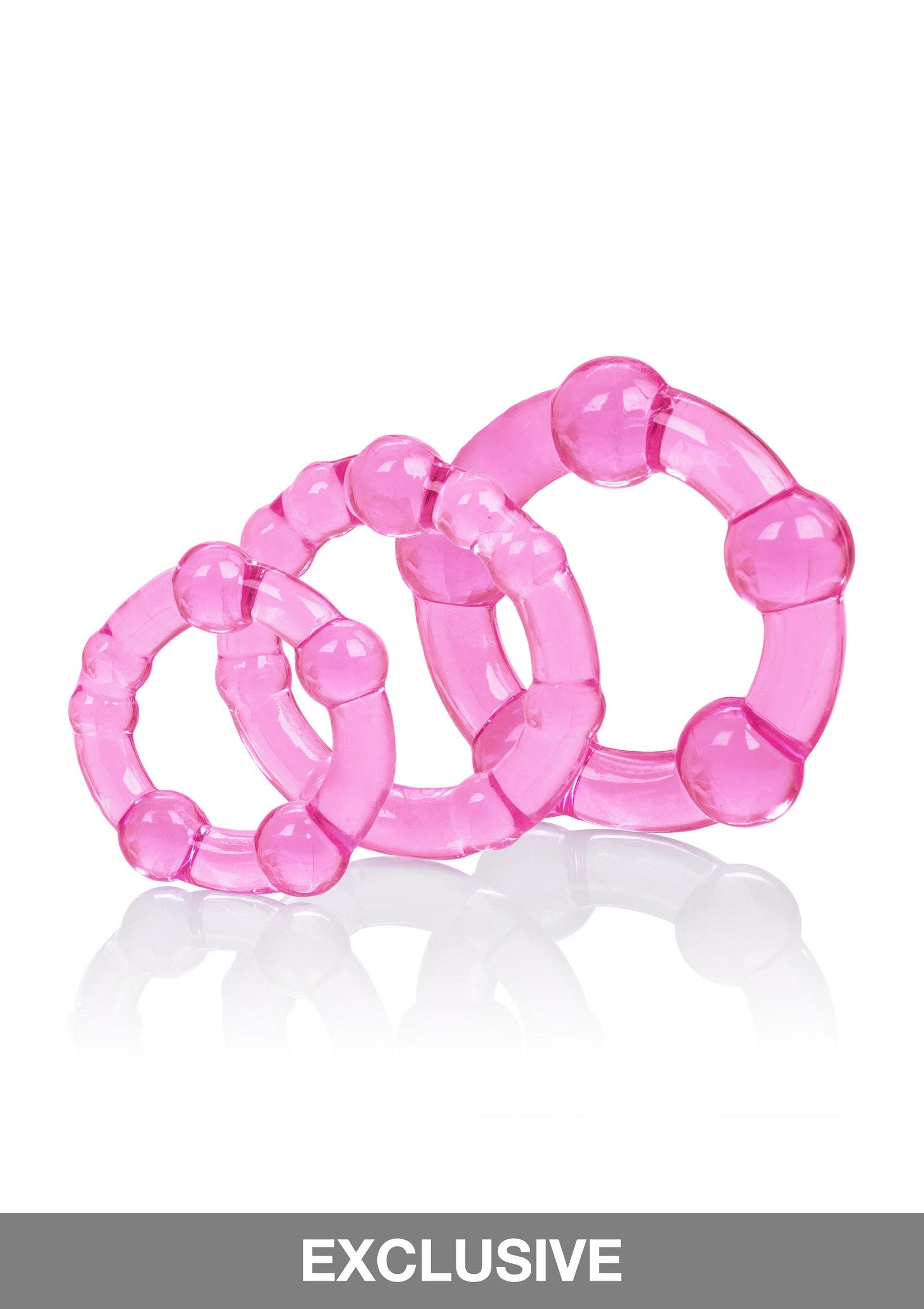 CalExotics Island Rings PINK - 4