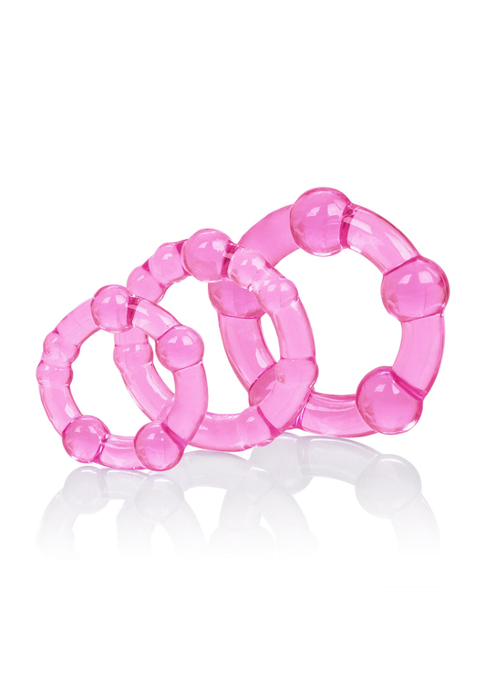 CalExotics Island Rings - Roze