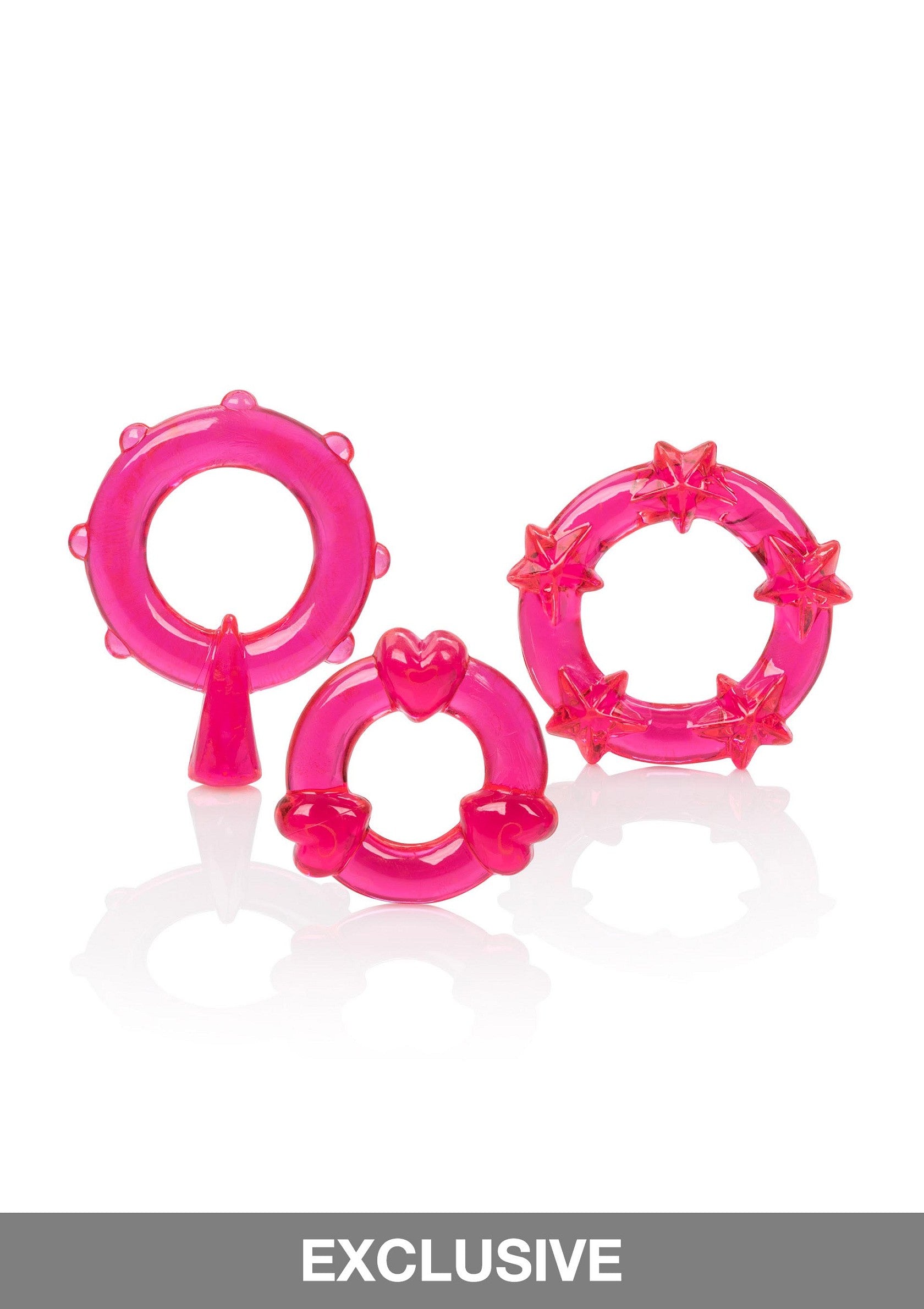 CalExotics Magic C-Rings RED - 0