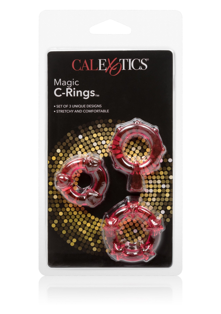 CalExotics Magic C-Rings RED - 2