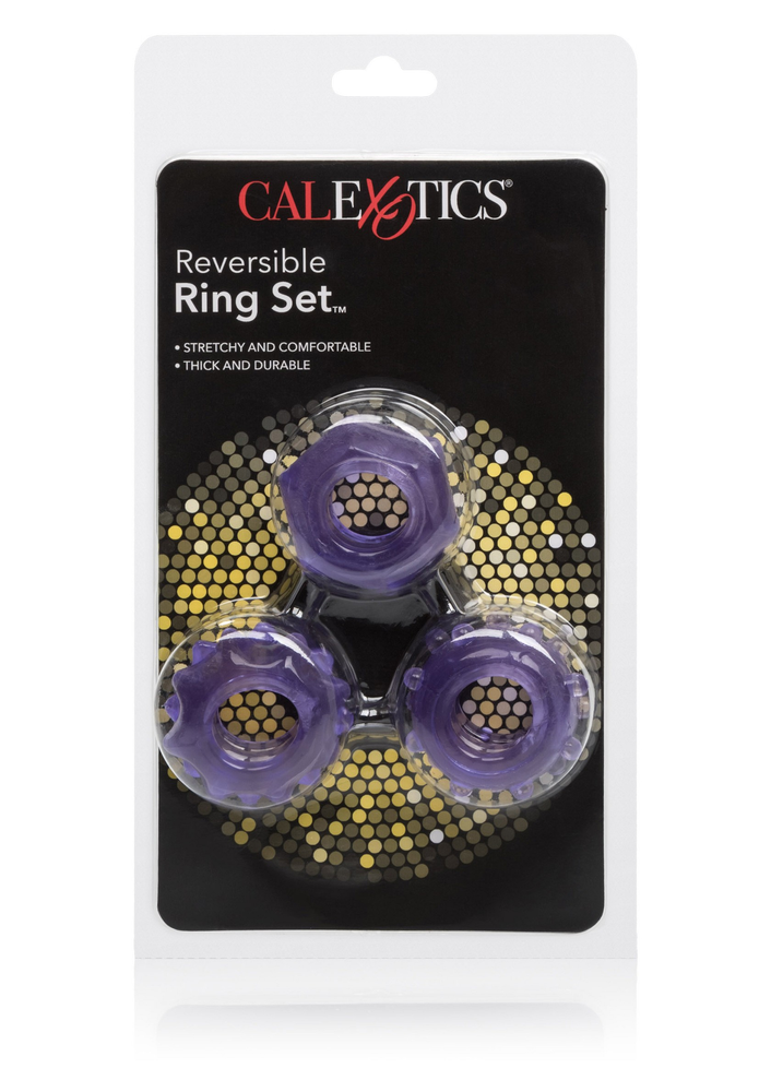 CalExotics Reversible Ring Set PURPLE - 7