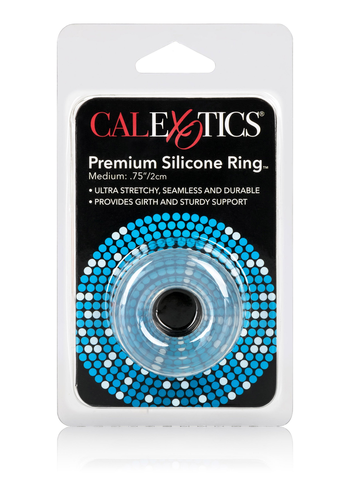 CalExotics Premium Silicone Ring - Medium TRANSPA - 1