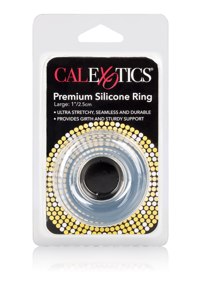 CalExotics Premium Silicone Ring - Large TRANSPA - 2