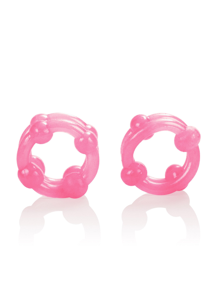 CalExotics Island Rings Double Stacker PINK - 2