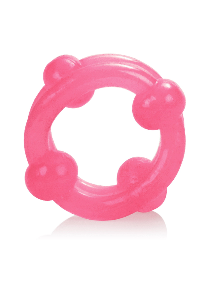 CalExotics Island Rings Double Stacker PINK - 0