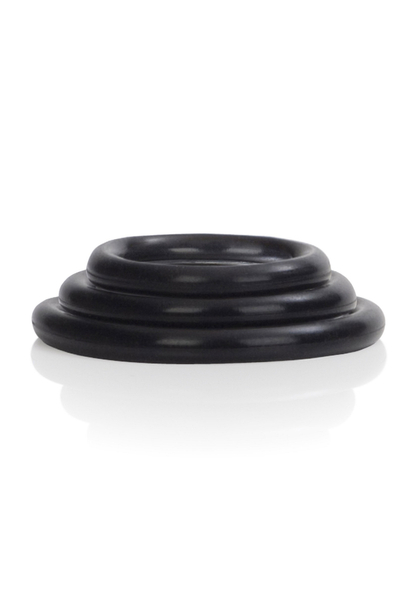 CalExotics Silicone Support Rings BLACK - 0