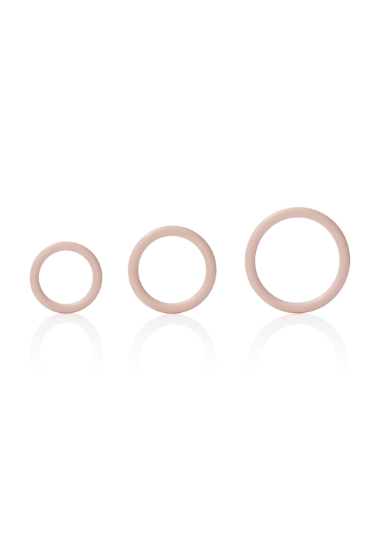 CalExotics Silicone Support Rings - Lichte huidskleur