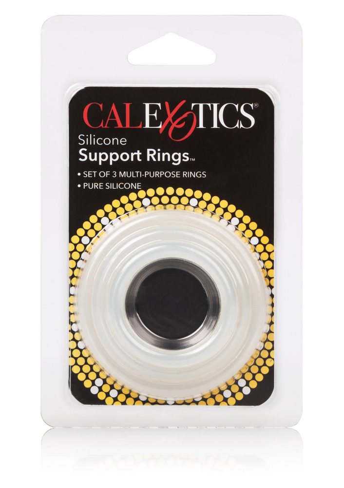CalExotics Silicone Support Rings TRANSPA - 1