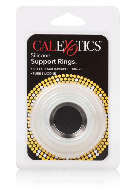 CalExotics Silicone Support Rings - Transparant