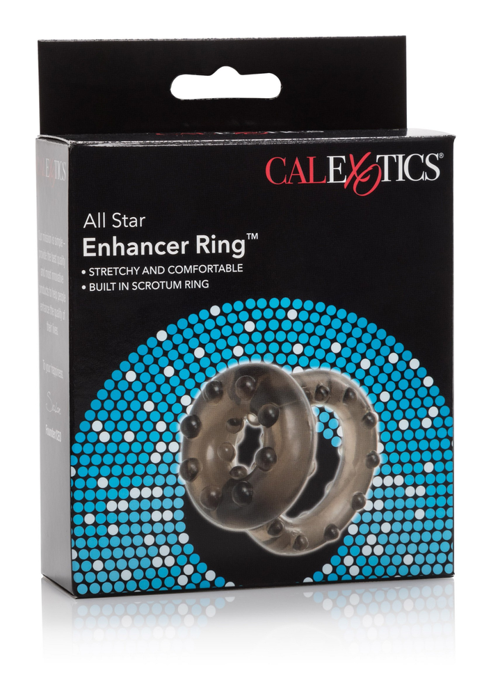 CalExotics All Star Enhancer Ring BLACK - 1